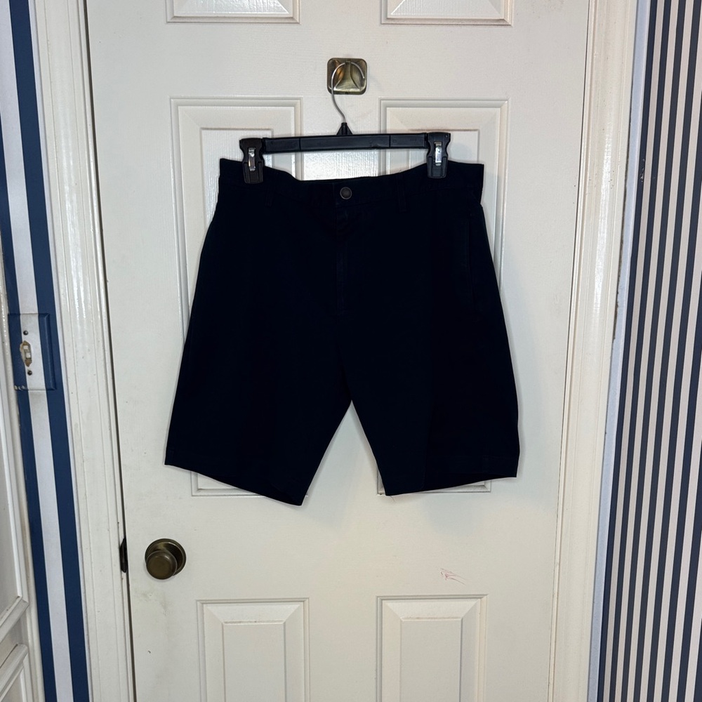 Ministry of Supply Navy Flat-Front Performance Shorts